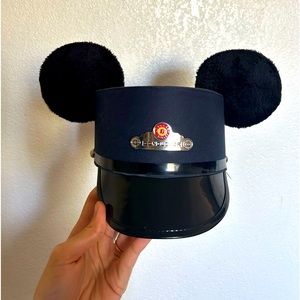 Authentic Disneyland Mickey Train Conductor Ears
